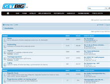 Tablet Screenshot of forum.getbig.dk